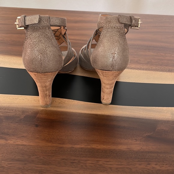 Silver Belle By Sigerson Morrisson Daisy Basket Weave Sandal - Picture 4 of 6